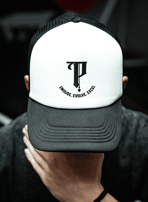 Black & White Trucker Cap