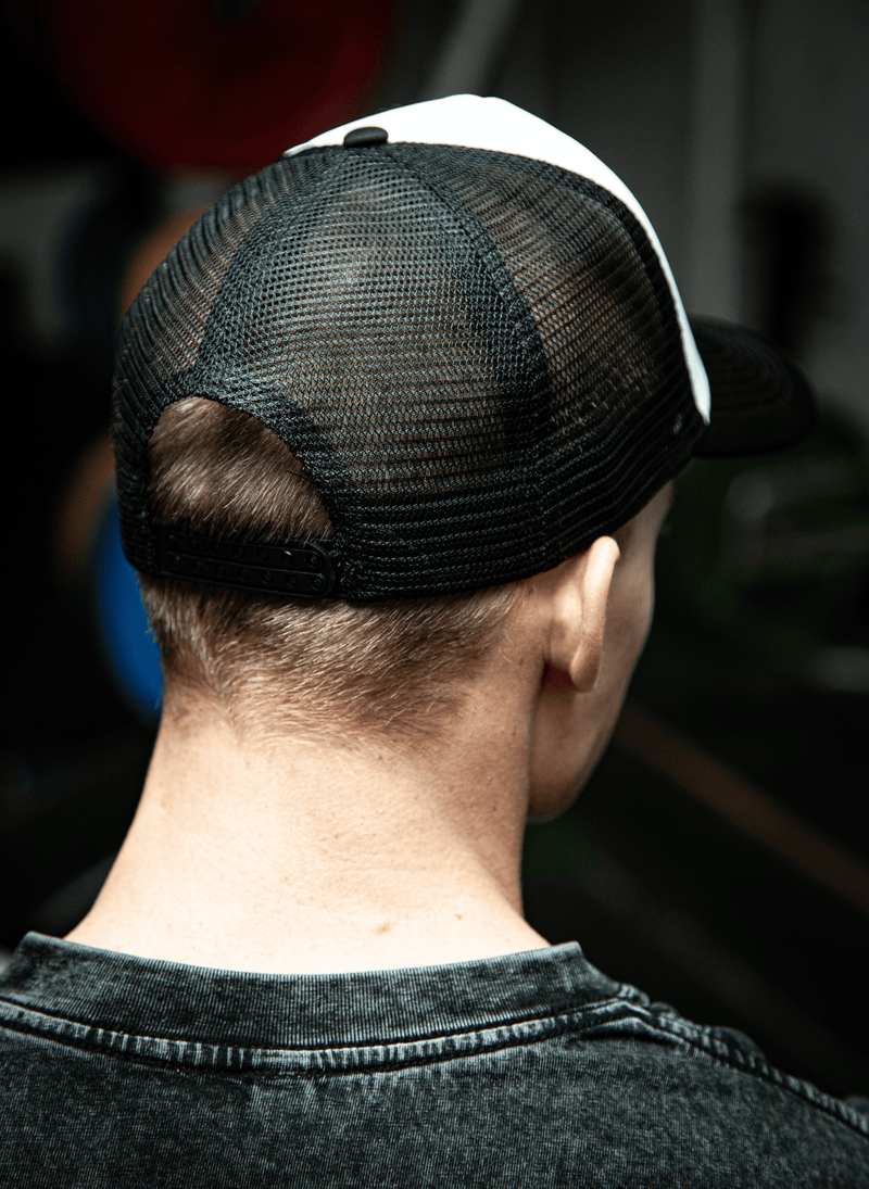 Black & White Trucker Cap