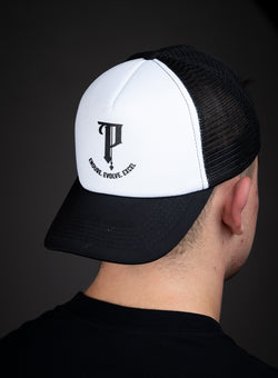 Black & White Trucker Cap